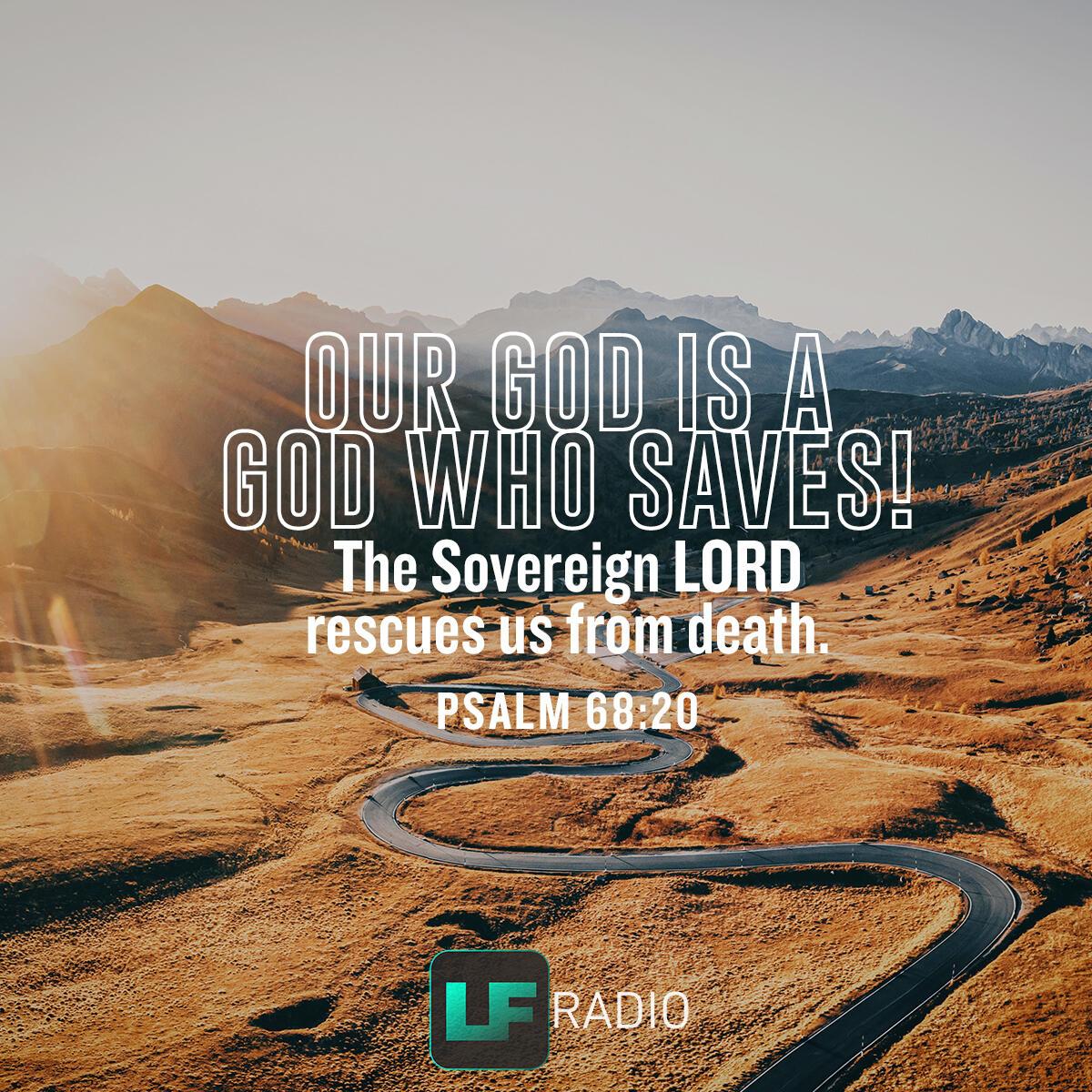 Psalm 68:20 - Verse of the Day