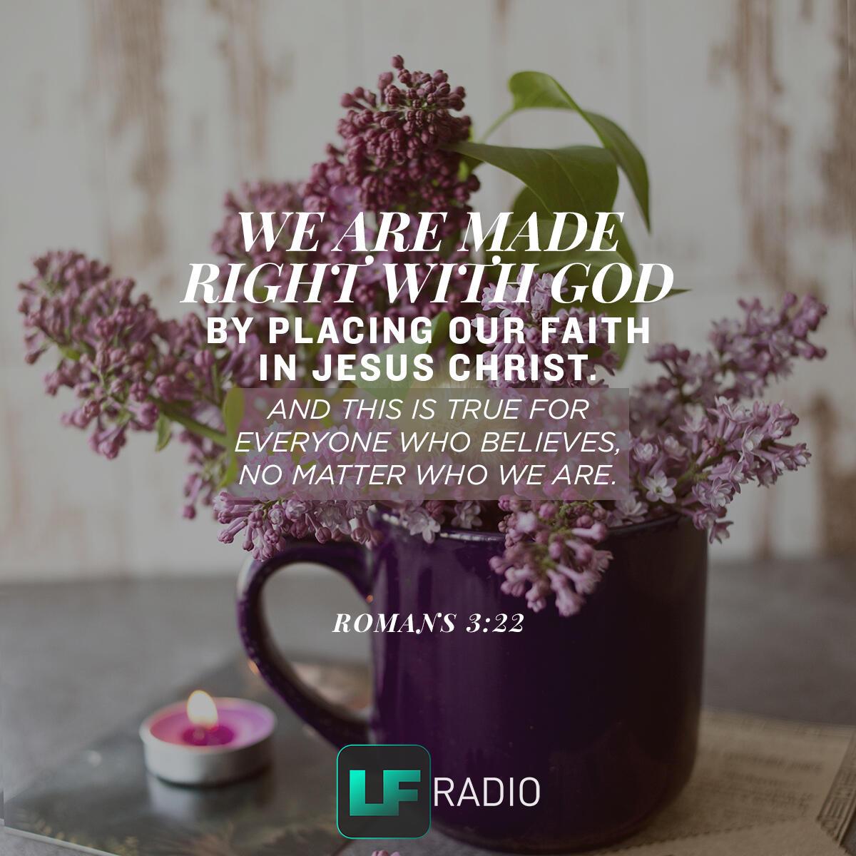 Romans 3:22 - Verse of the Day