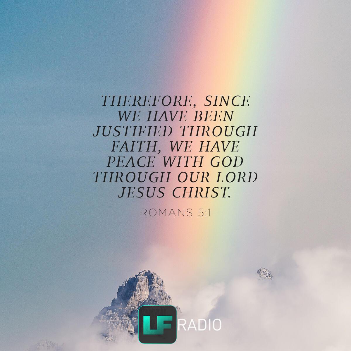 Romans 5:1 - Verse of the Day