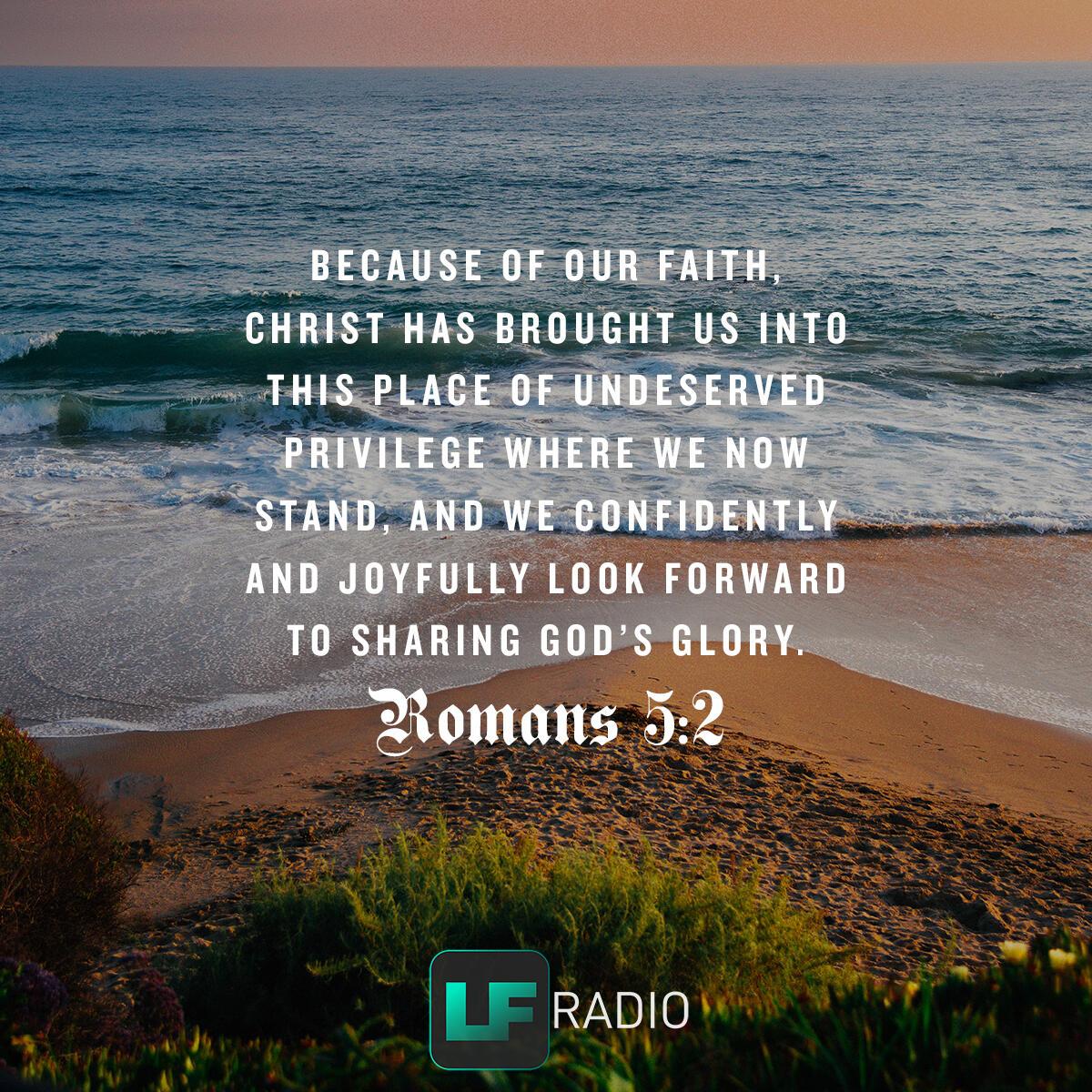 Romans 5:2 - Verse of the Day