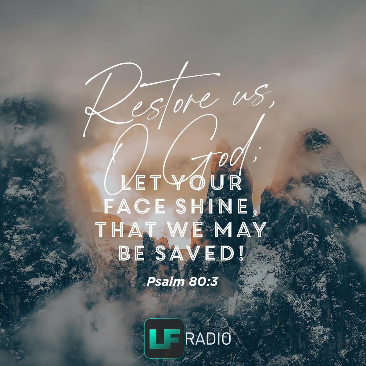 Psalm 80:3 - Verse of the Day