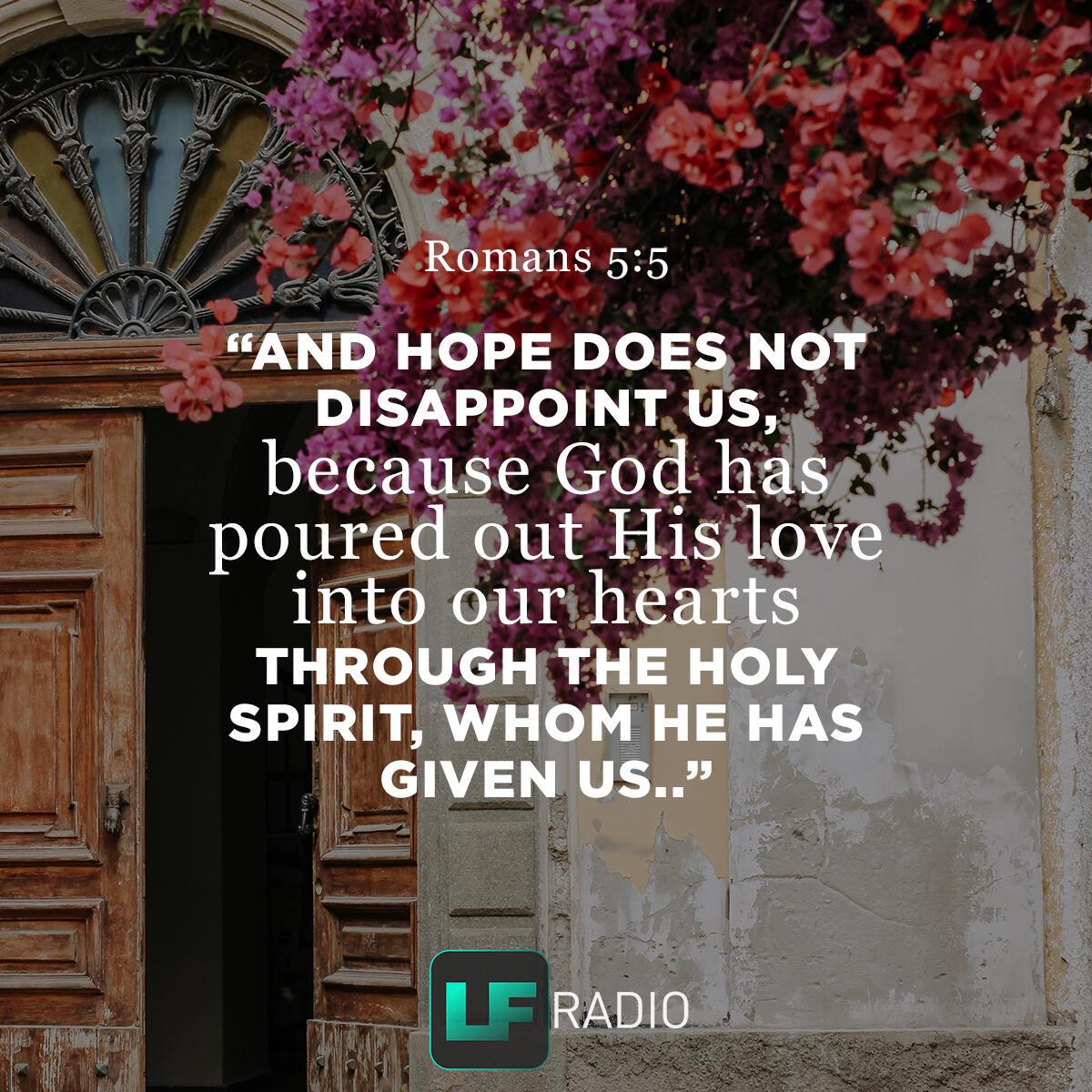 Romans 5:5 - Verse of the Day