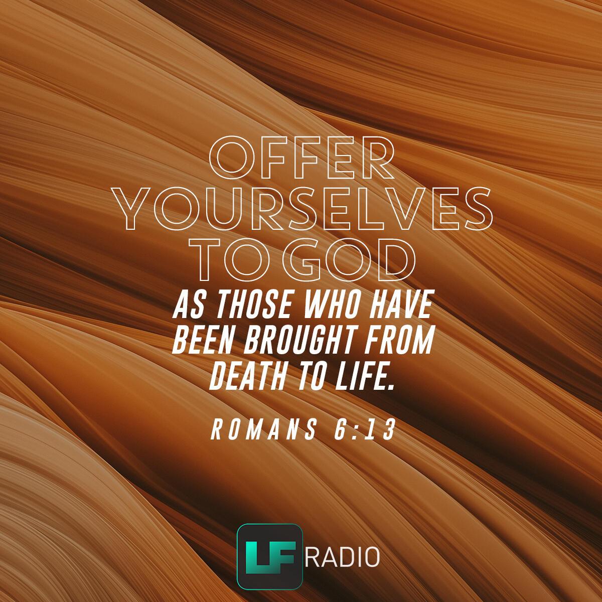 Romans 6:13 - Verse of the Day