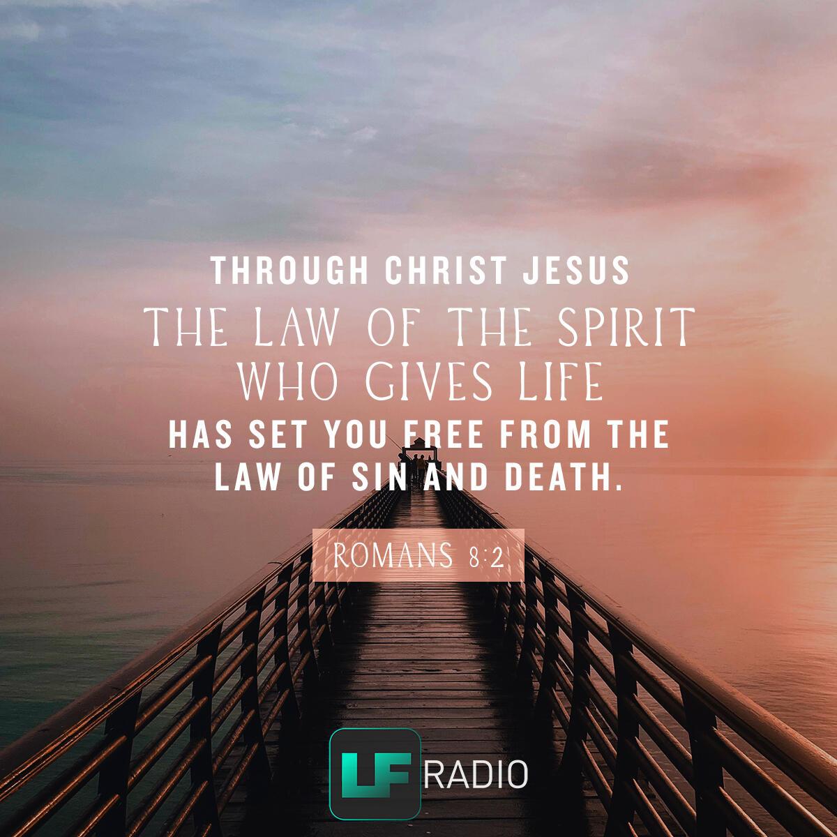 Romans 8:2 - Verse of the Day