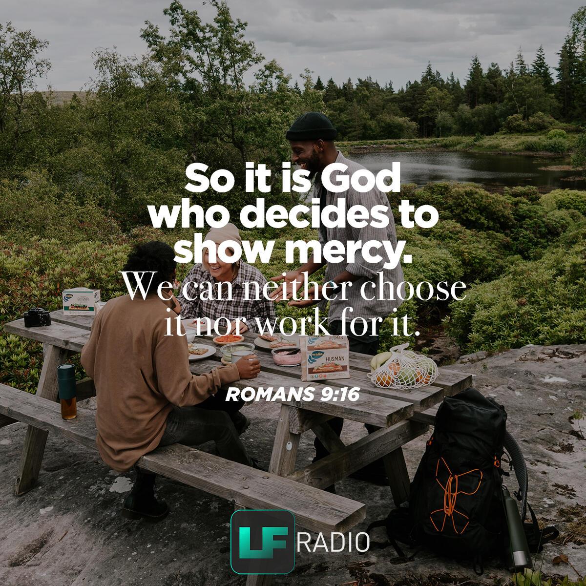 Romans 9:16 - Verse of the Day