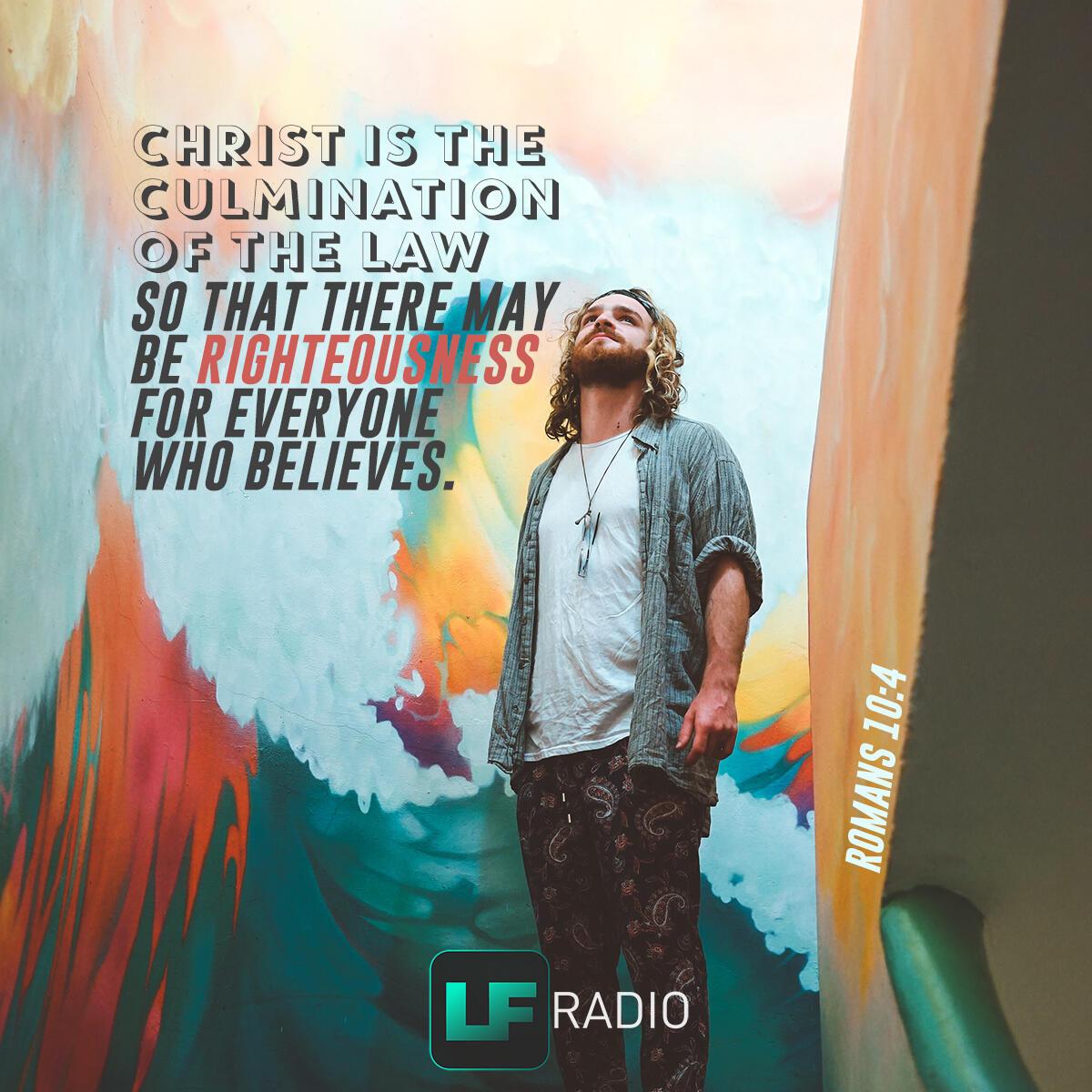 Romans 10:4 - Verse of the Day