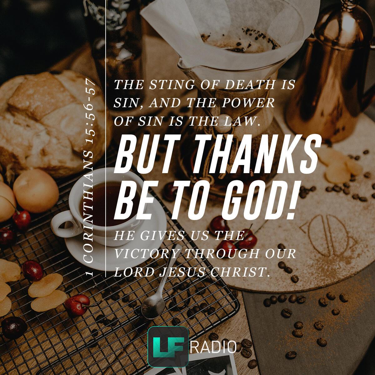 1 Corinthians 15:56-57 - Verse of the Day
