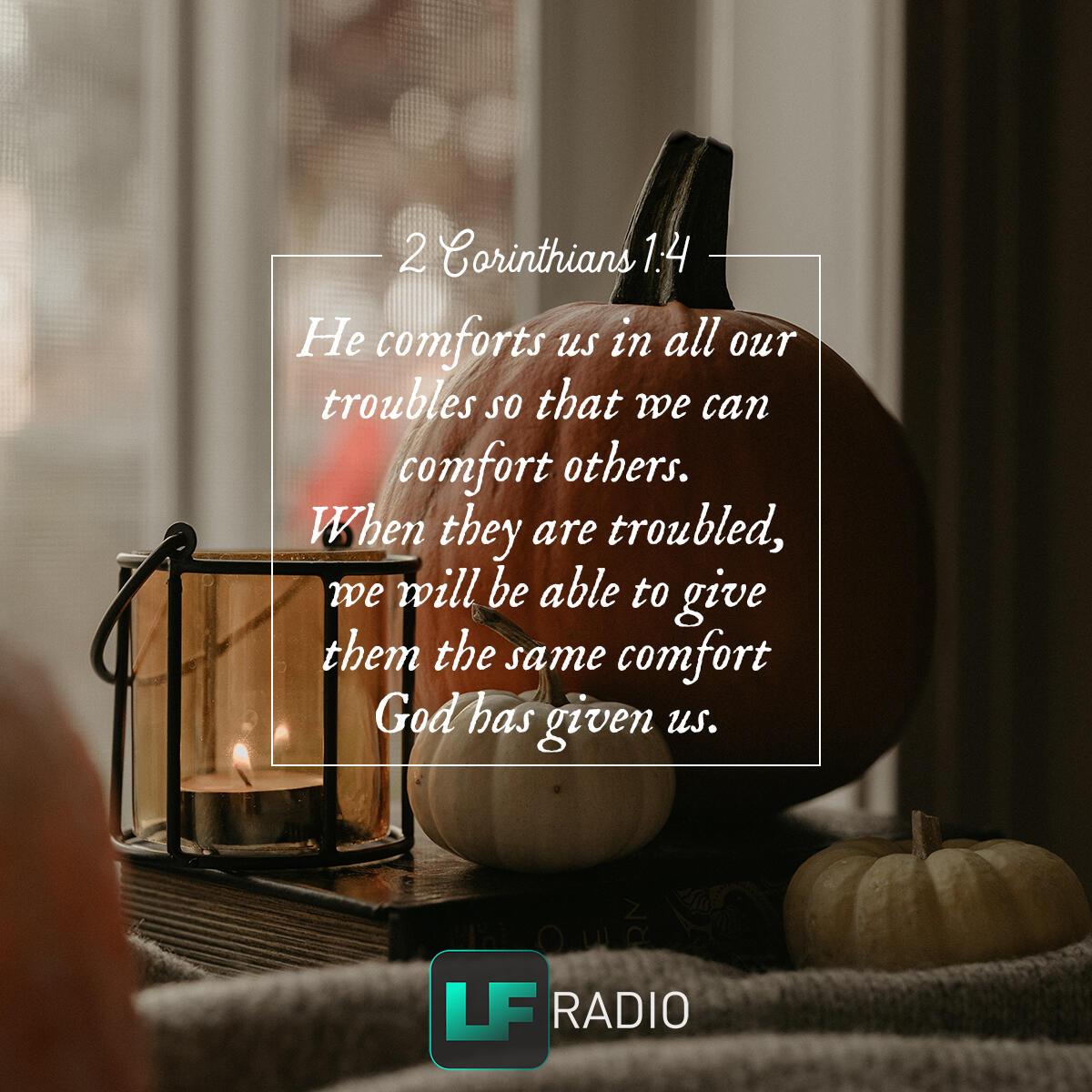 2 Corinthians 1:4 - Verse of the Day