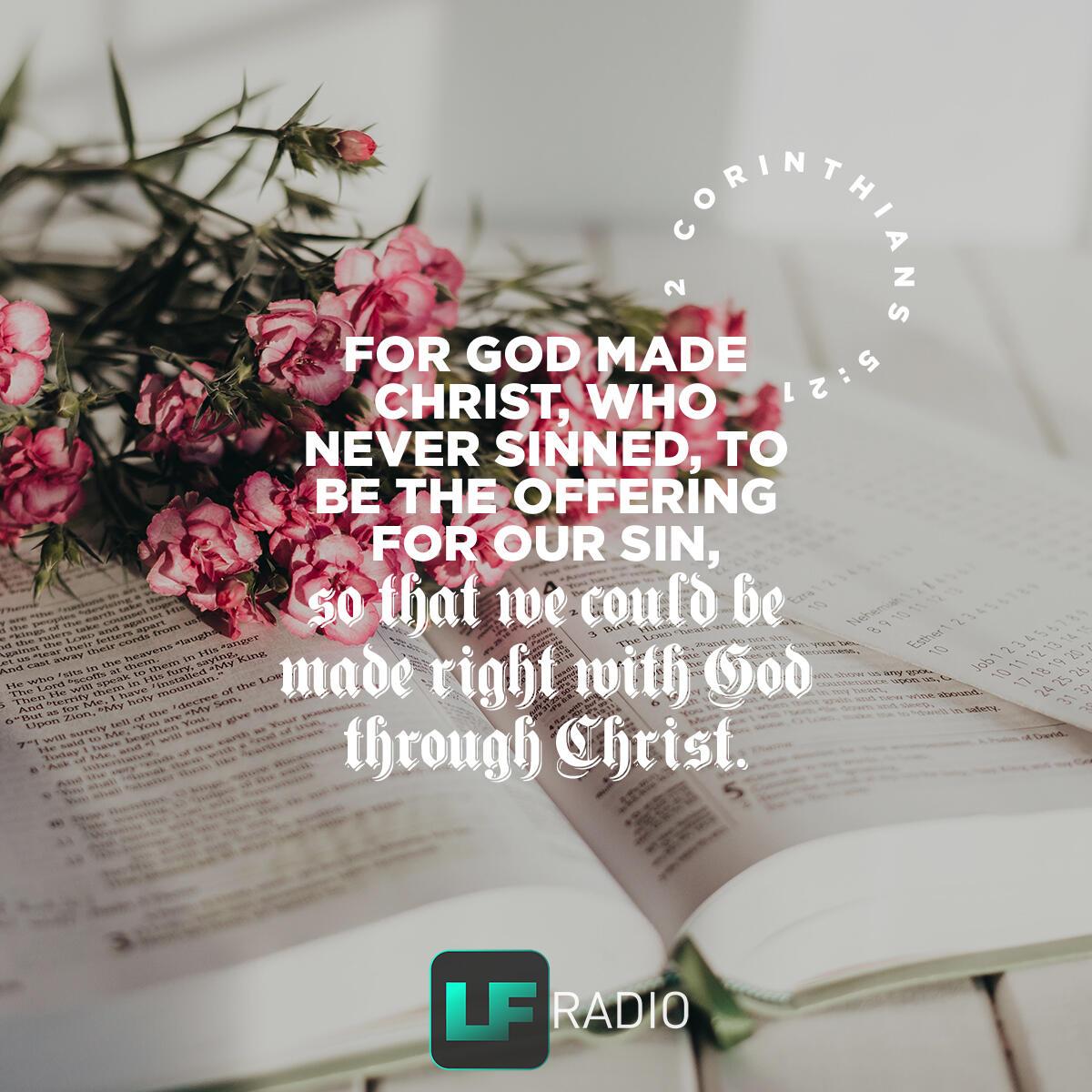 2 Corinthians 5:21 - Verse of the Day