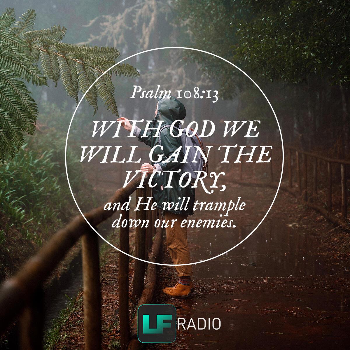 Psalm 108:13 - Verse of the Day