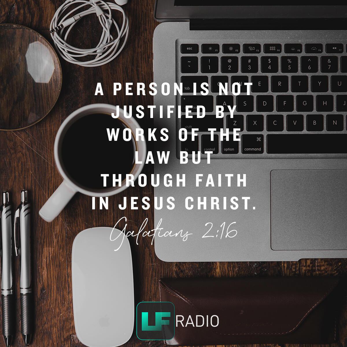 Galatians 2:16 - Verse of the Day