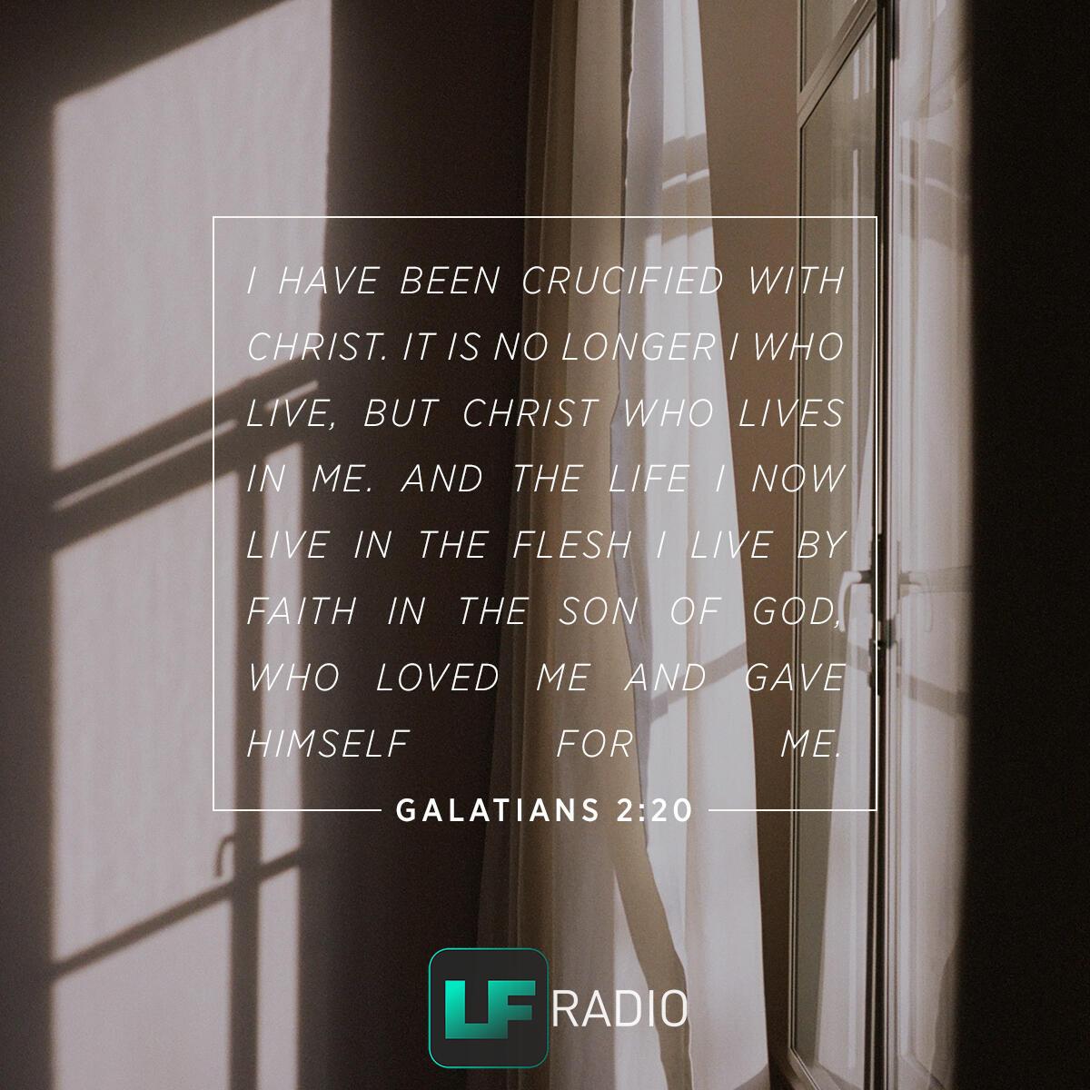 Galatians 2:20 - Verse of the Day