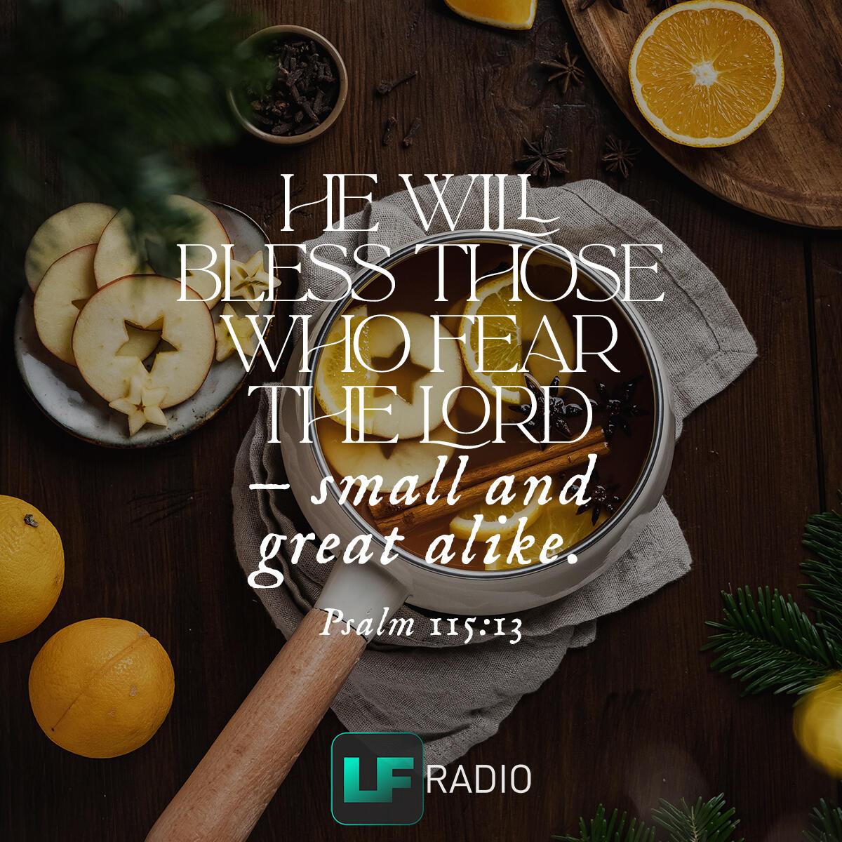 Psalm 115:13 - Verse of the Day