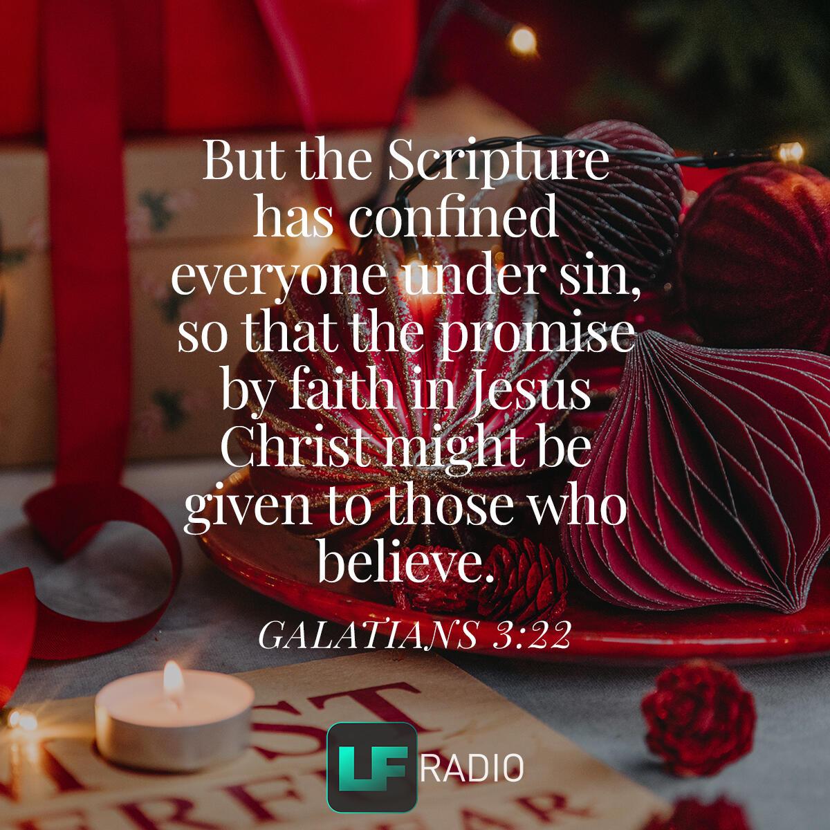 Galatians 3:22 - Verse of the Day