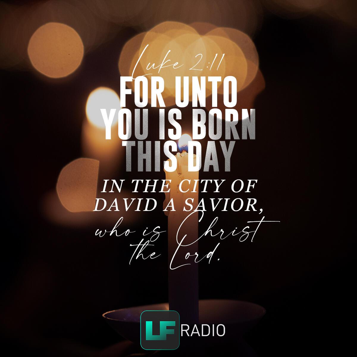 Luke 2:11 - Verse of the Day