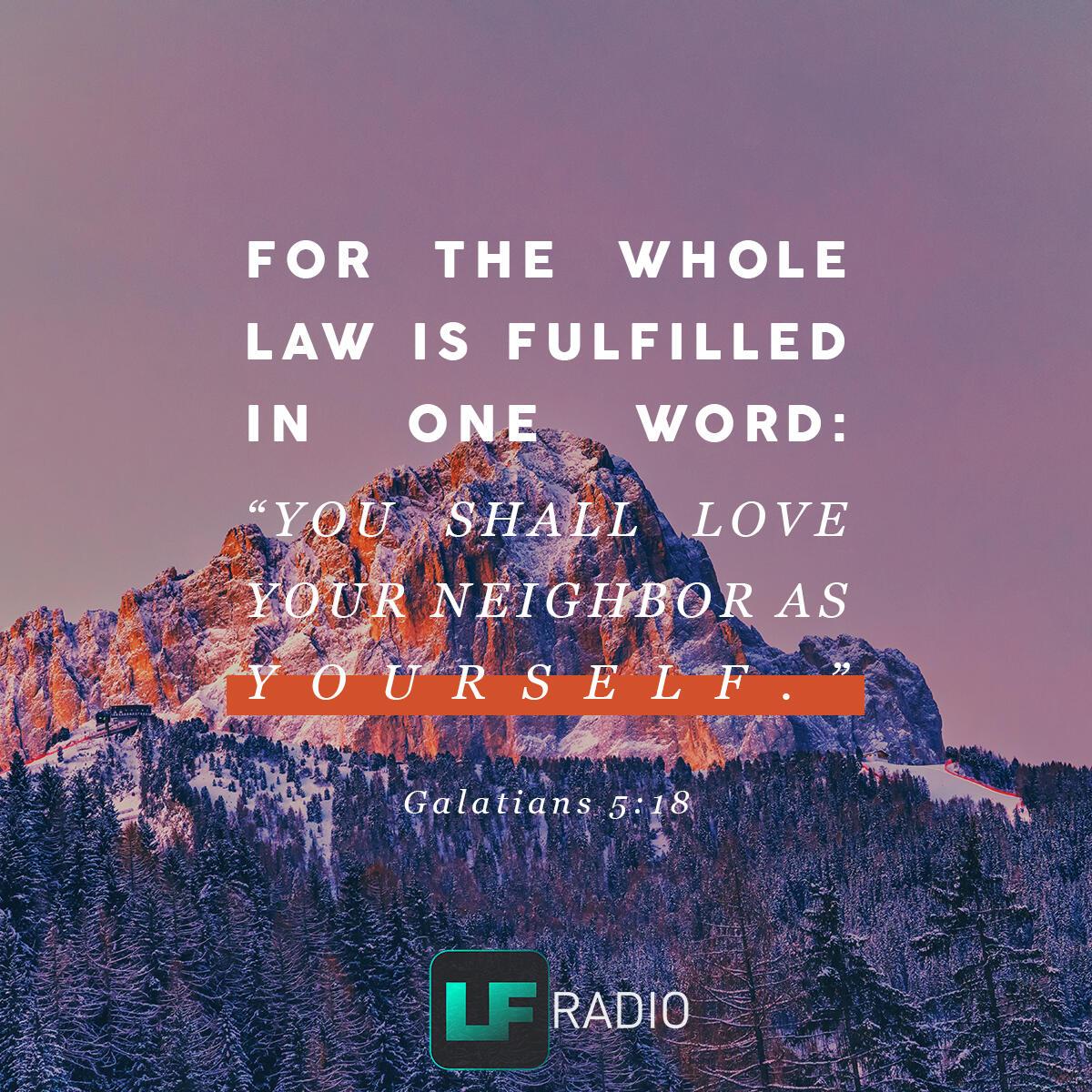 Galatians 5:18 - Verse of the Day