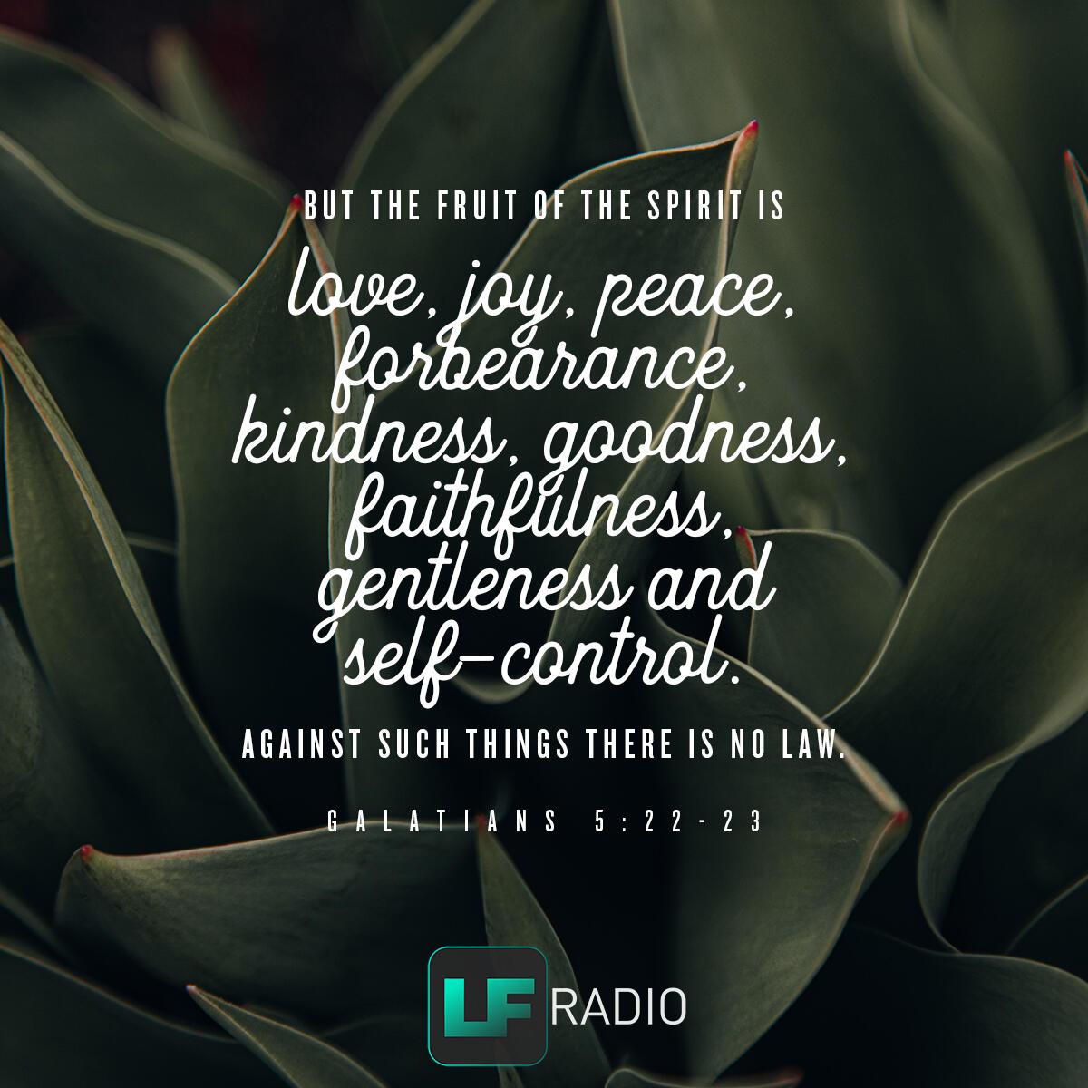 Galatians 5:22-23 - Verse of the Day