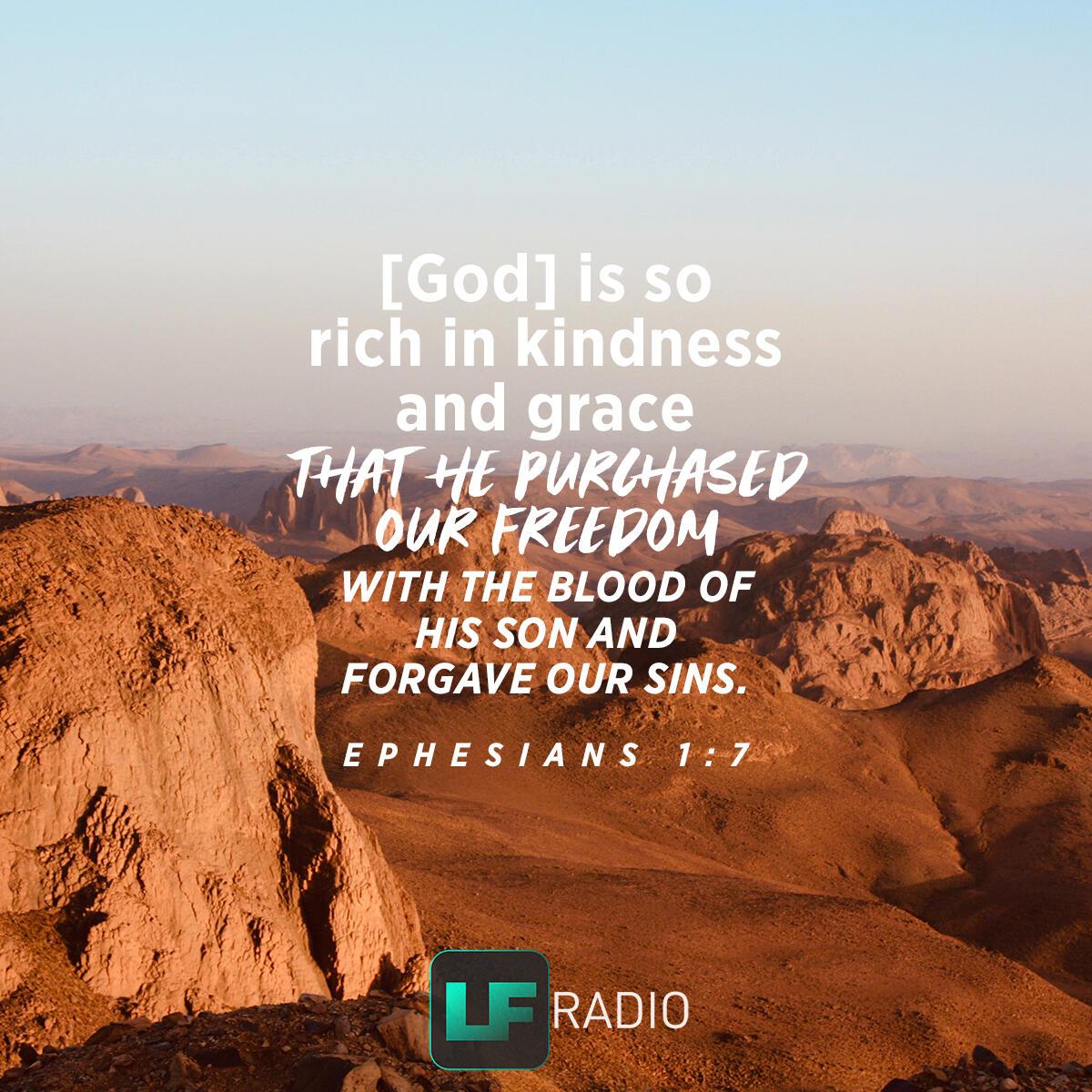 Ephesians 1:7 - Verse of the Day