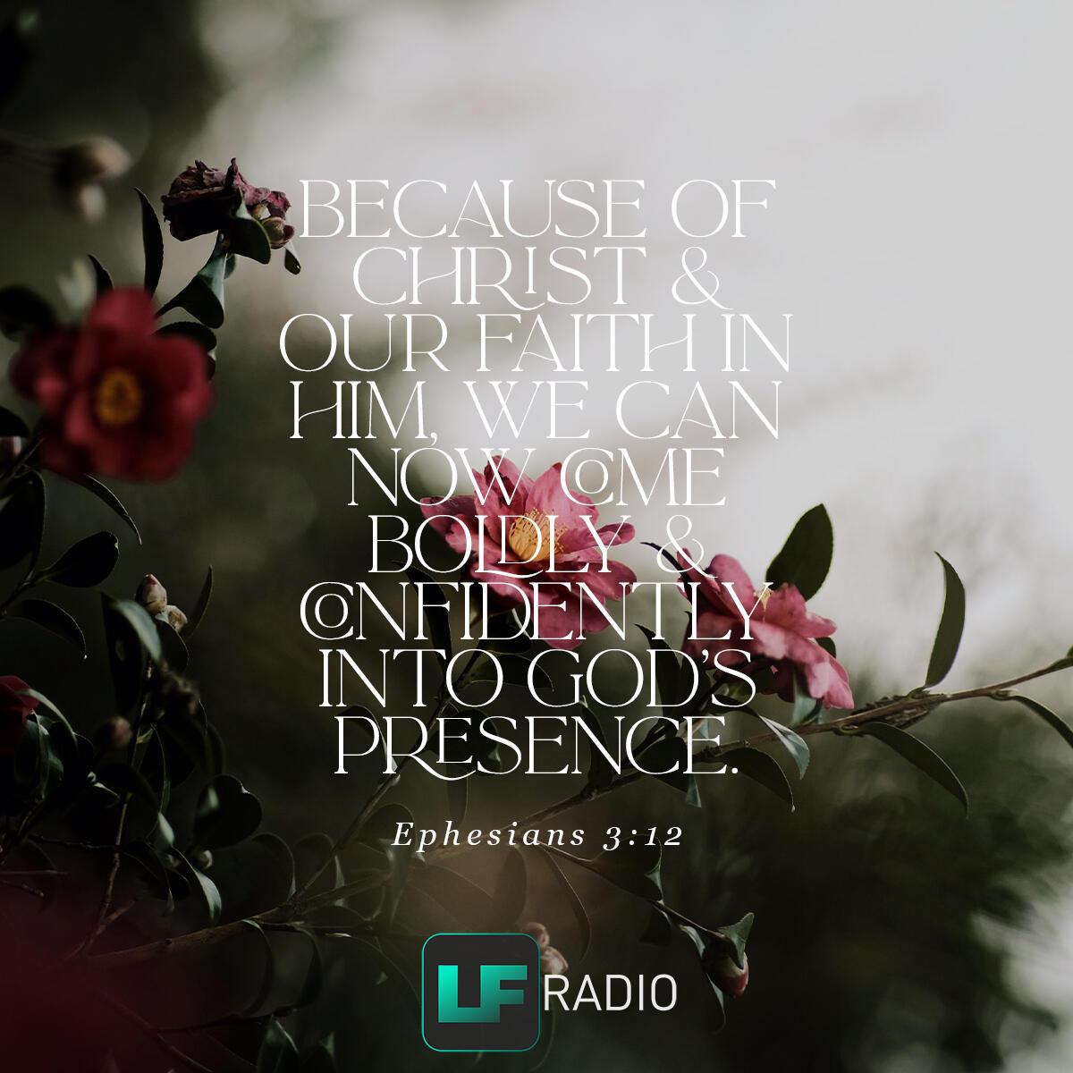 Ephesians 3:12 - Verse of the Day