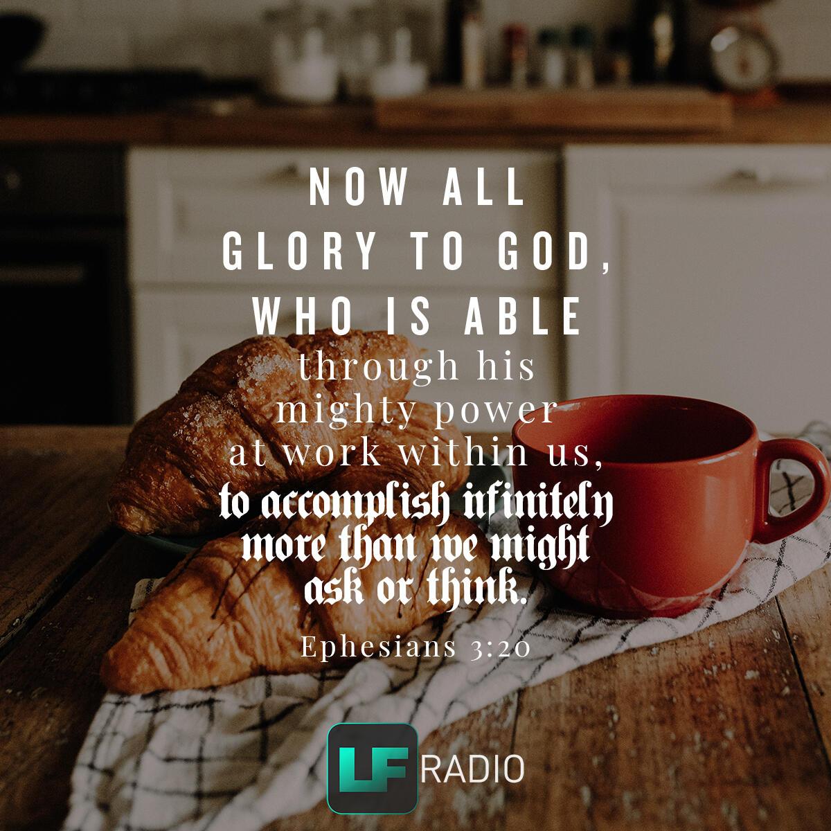 Ephesians 3:20 - Verse of the Day