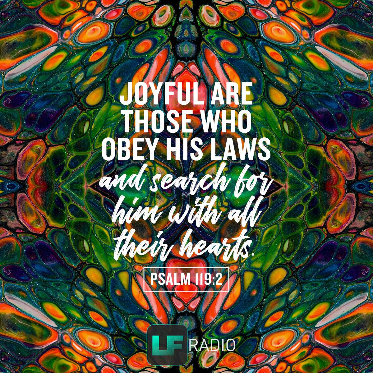 Psalm 119:2 - Verse of the Day