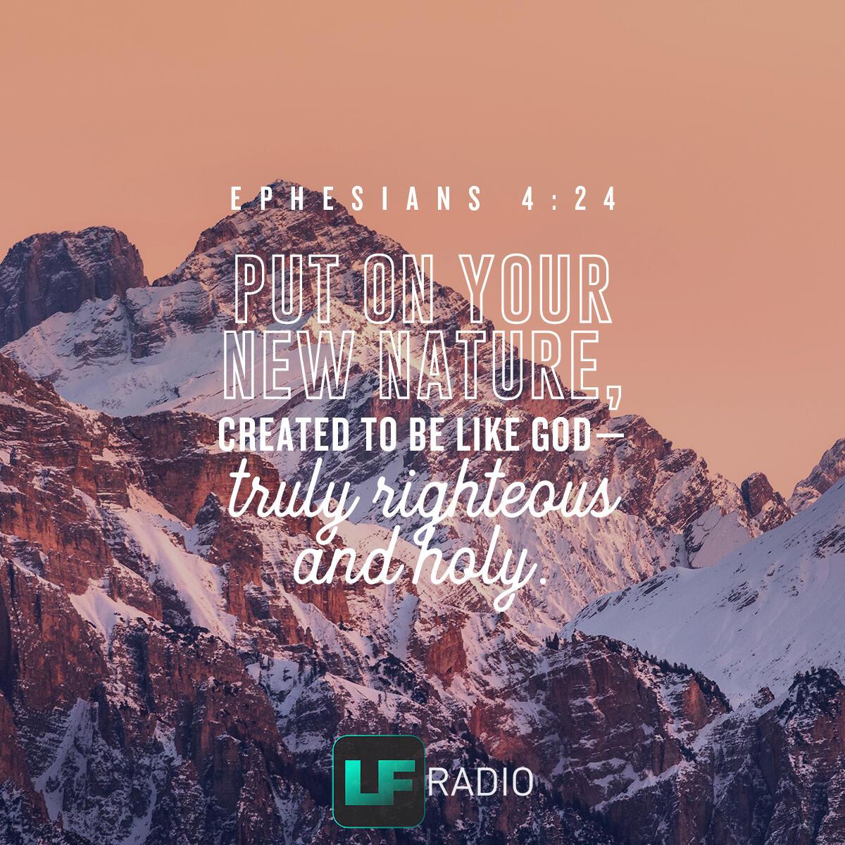 Ephesians 4:24 - Verse of the Day