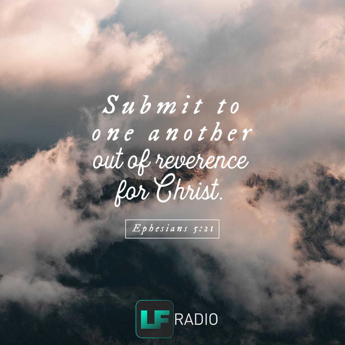 Ephesians 5:21 - Verse of the Day
