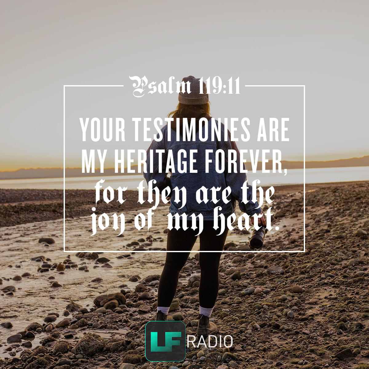 Psalm 119:11 - Verse of the Day
