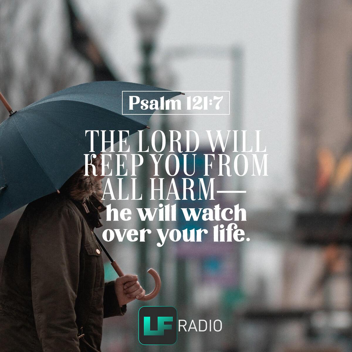 Psalm 121:7 - Verse of the Day