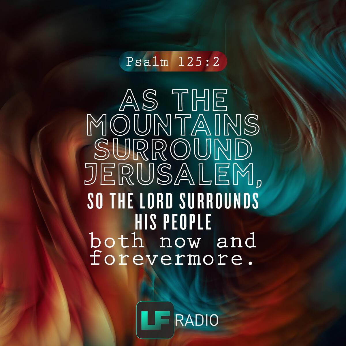Psalm 125:2 - Verse of the Day