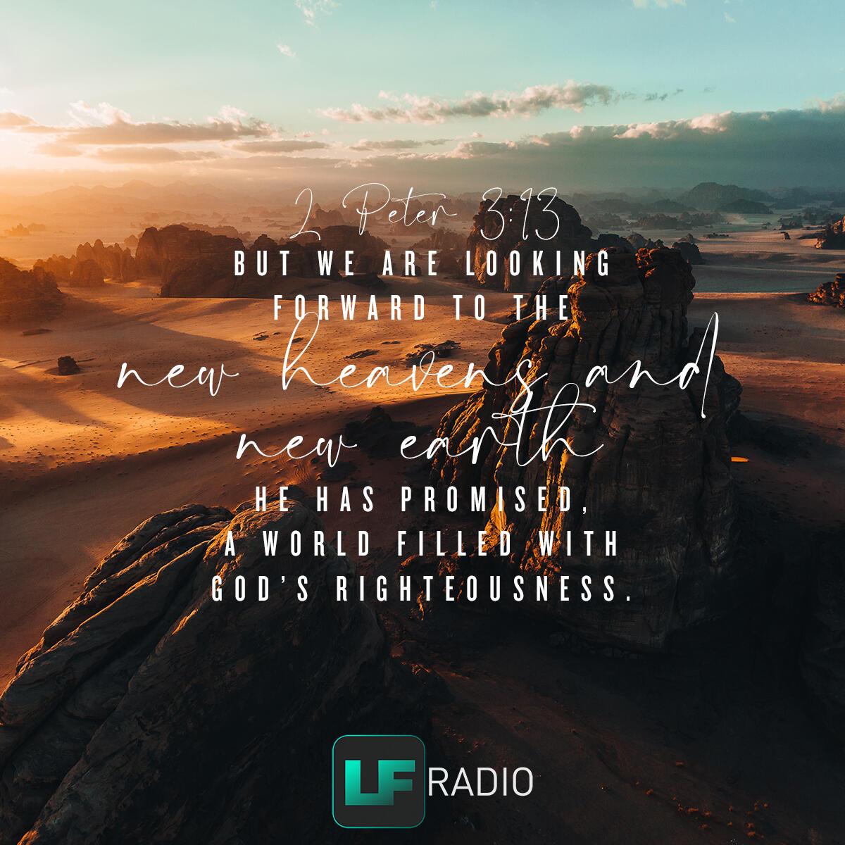 2 Peter 3:13 - Verse of the Day