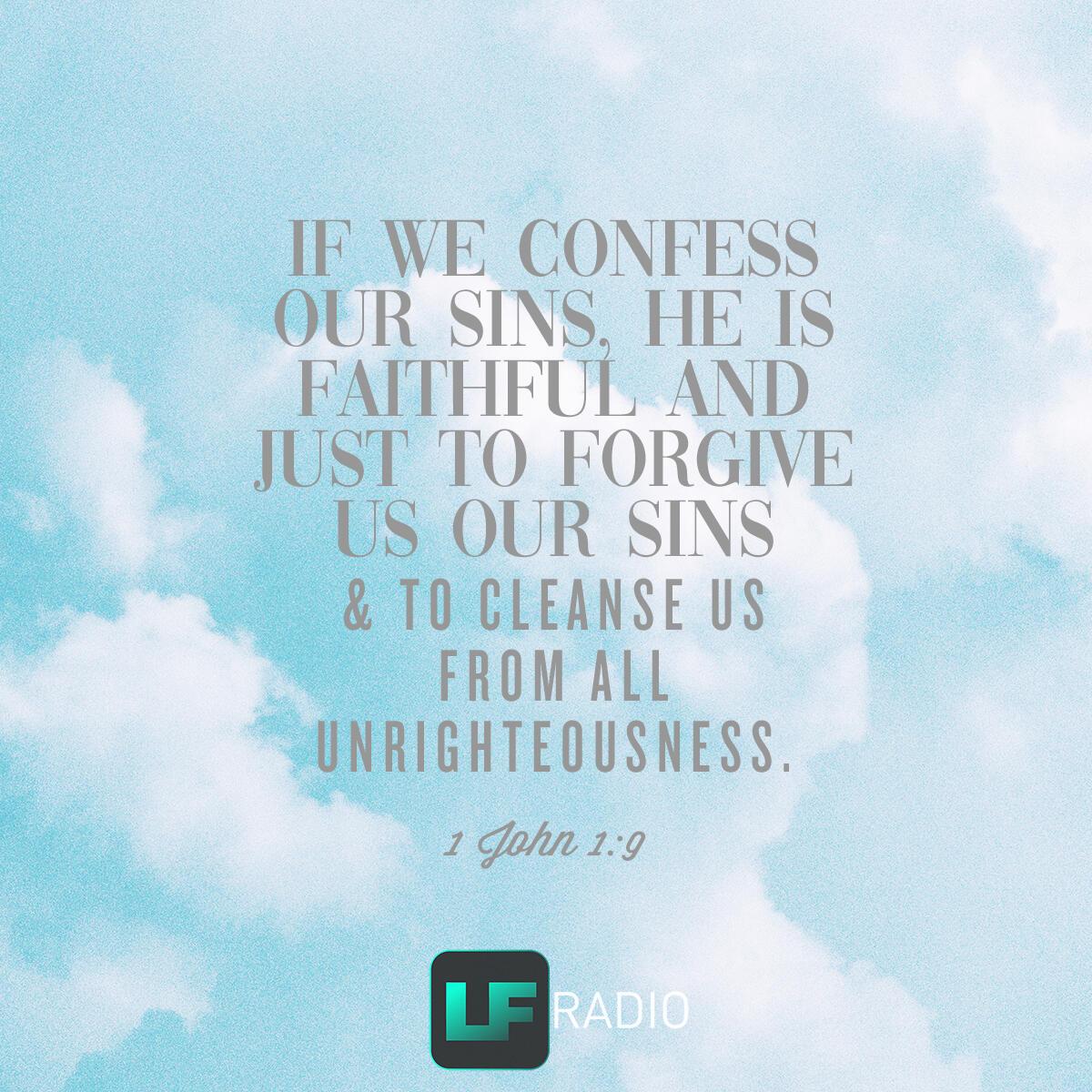 1 John 1:9 - Verse of the Day