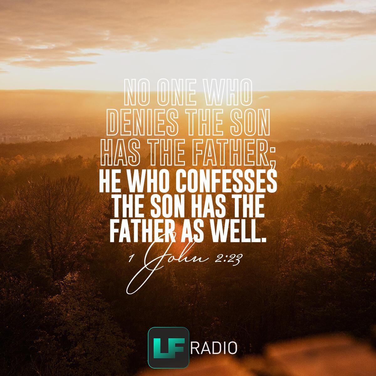 1 John 2:23 - Verse of the Day