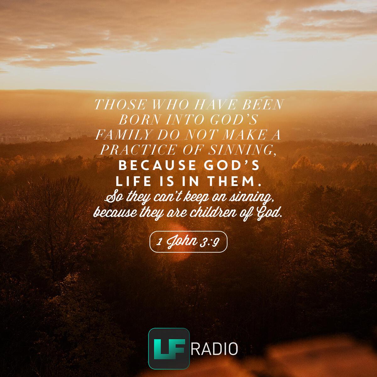 1 John 3:9 - Verse of the Day