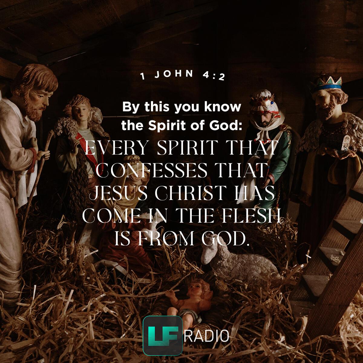 1 John 4:2 - Verse of the Day
