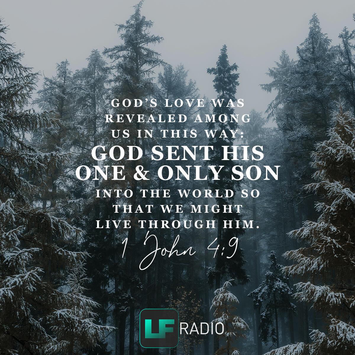1 John 4:9 - Verse of the Day