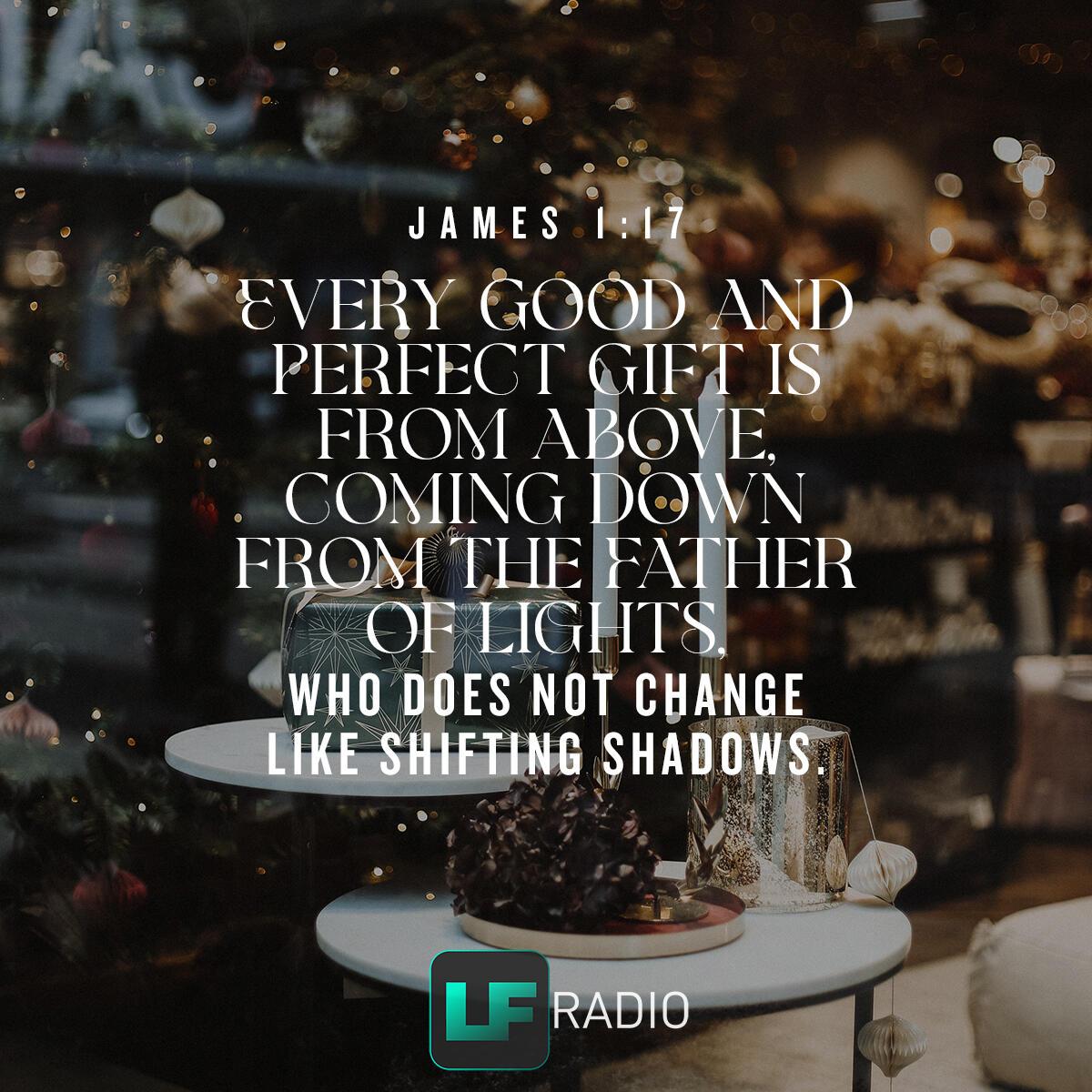 James 1:17 - Verse of the Day