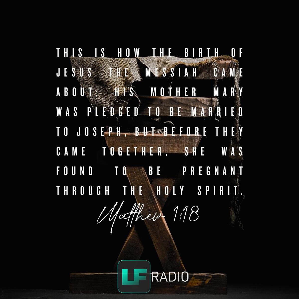 Matthew 1:18 - Verse of the Day