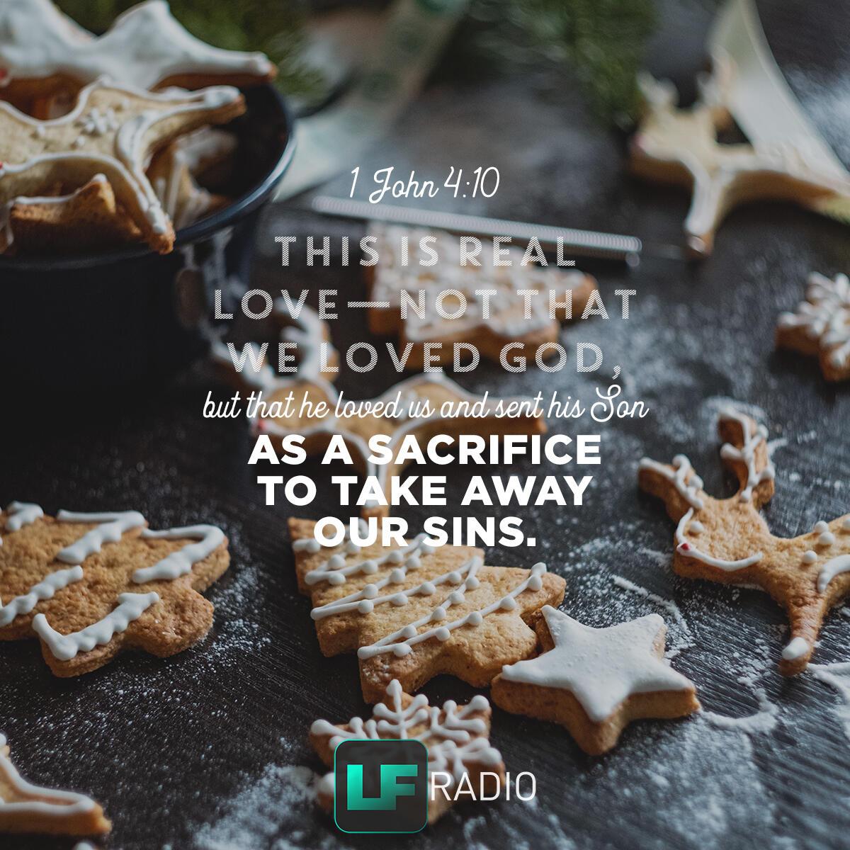 1 John 4:10 - Verse of the Day
