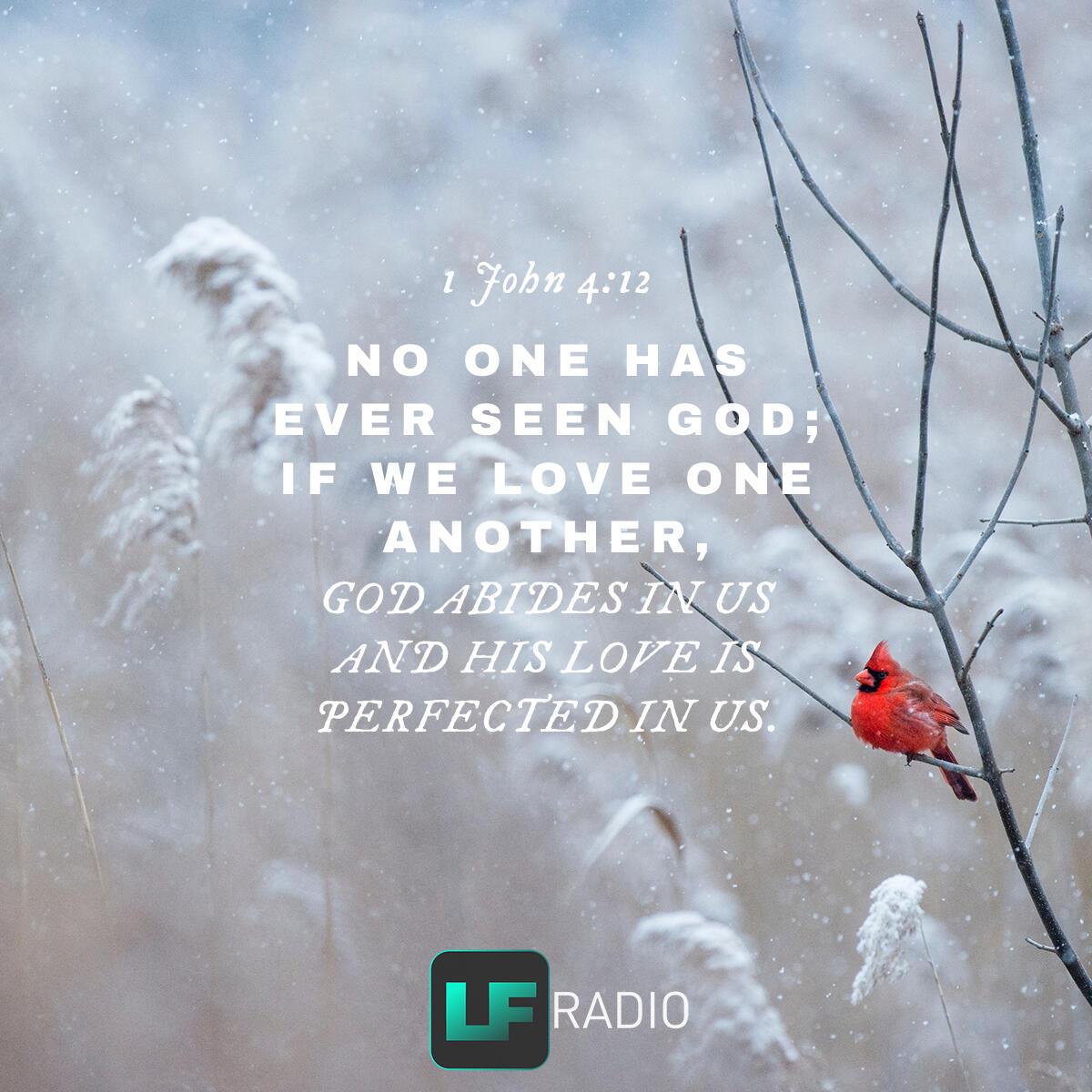 1 John 4:12 - Verse of the Day