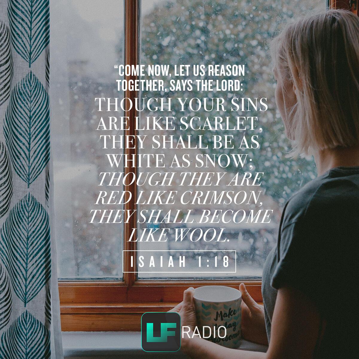 Isaiah 1:18 - Verse of the Day