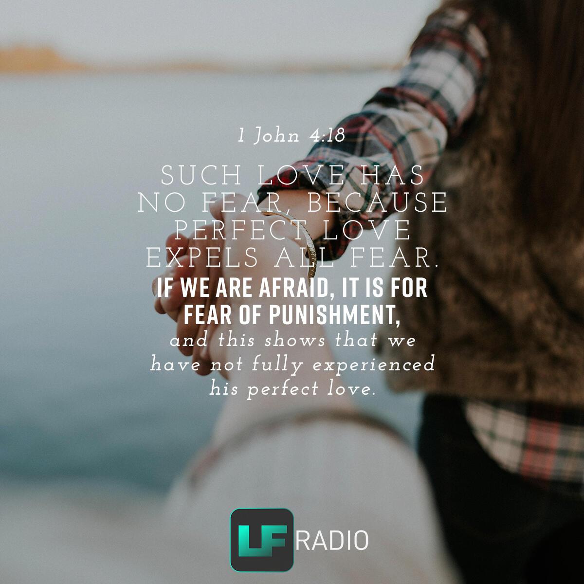 1 John 4:18 - Verse of the Day
