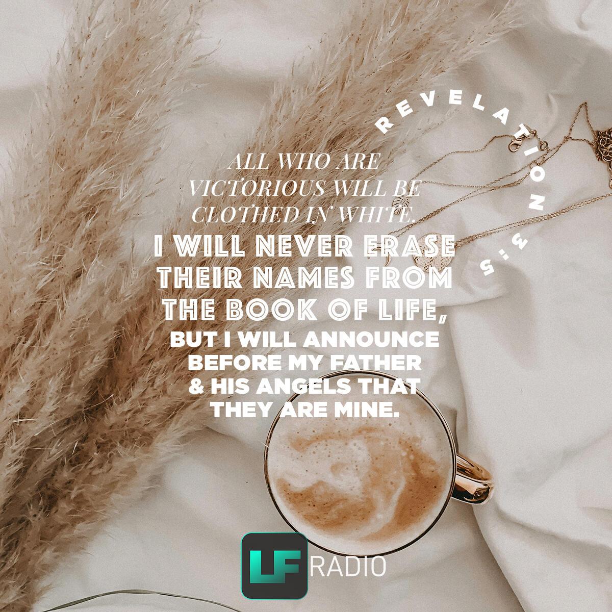 Revelation 3:5 - Verse of the Day