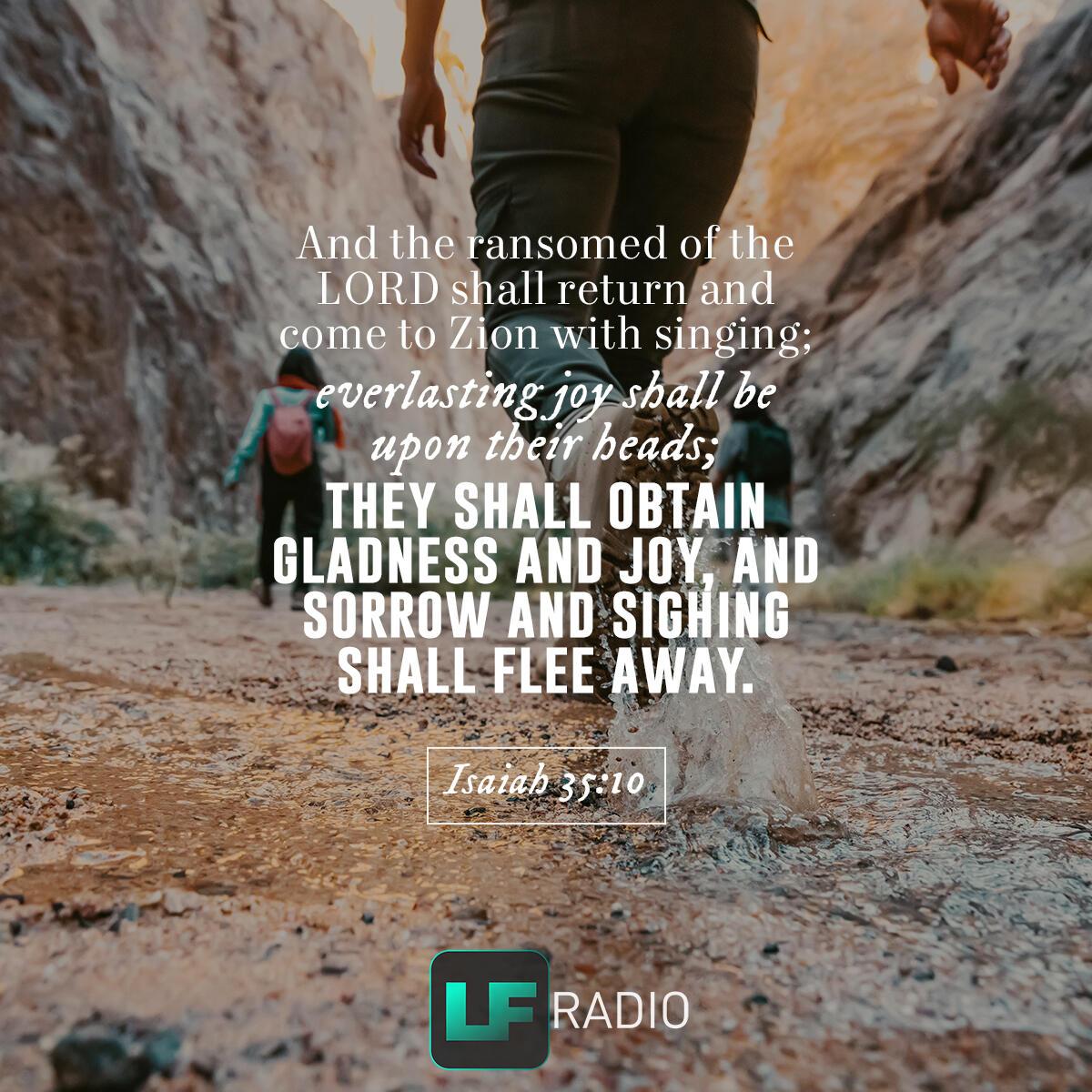 Isaiah 35:10 - Verse of the Day