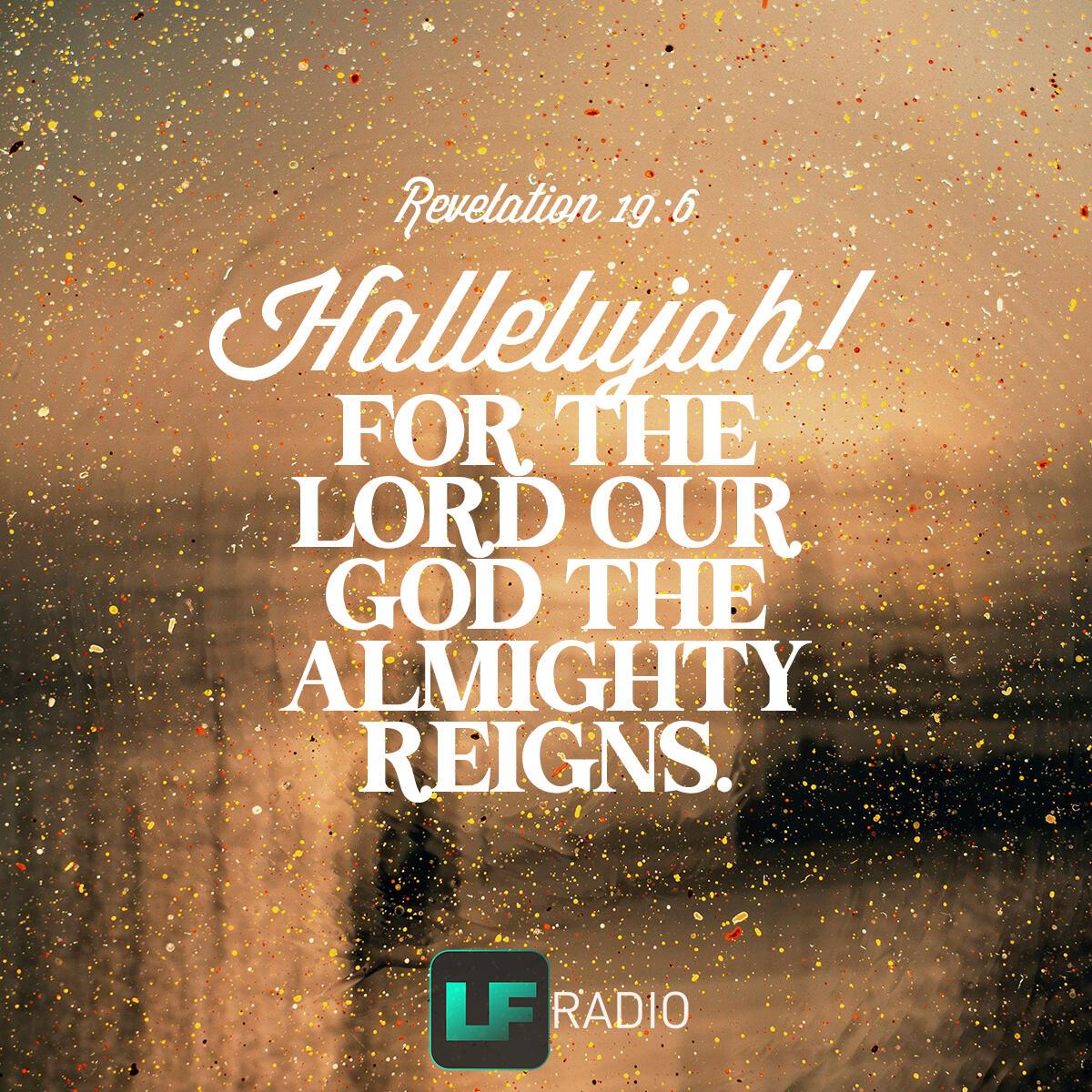 Revelation 19:6 - Verse of the Day