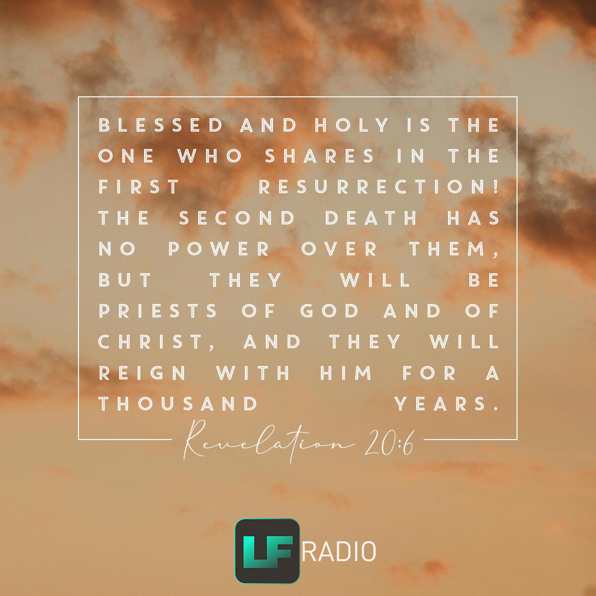 Revelation 20:6 - Verse of the Day