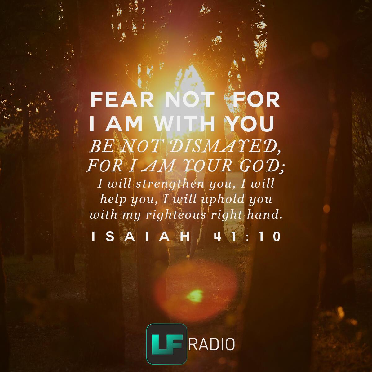 Isaiah 41:10 - Verse of the Day