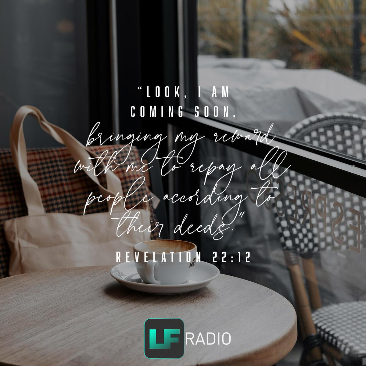 Revelation 22:12 - Verse of the Day