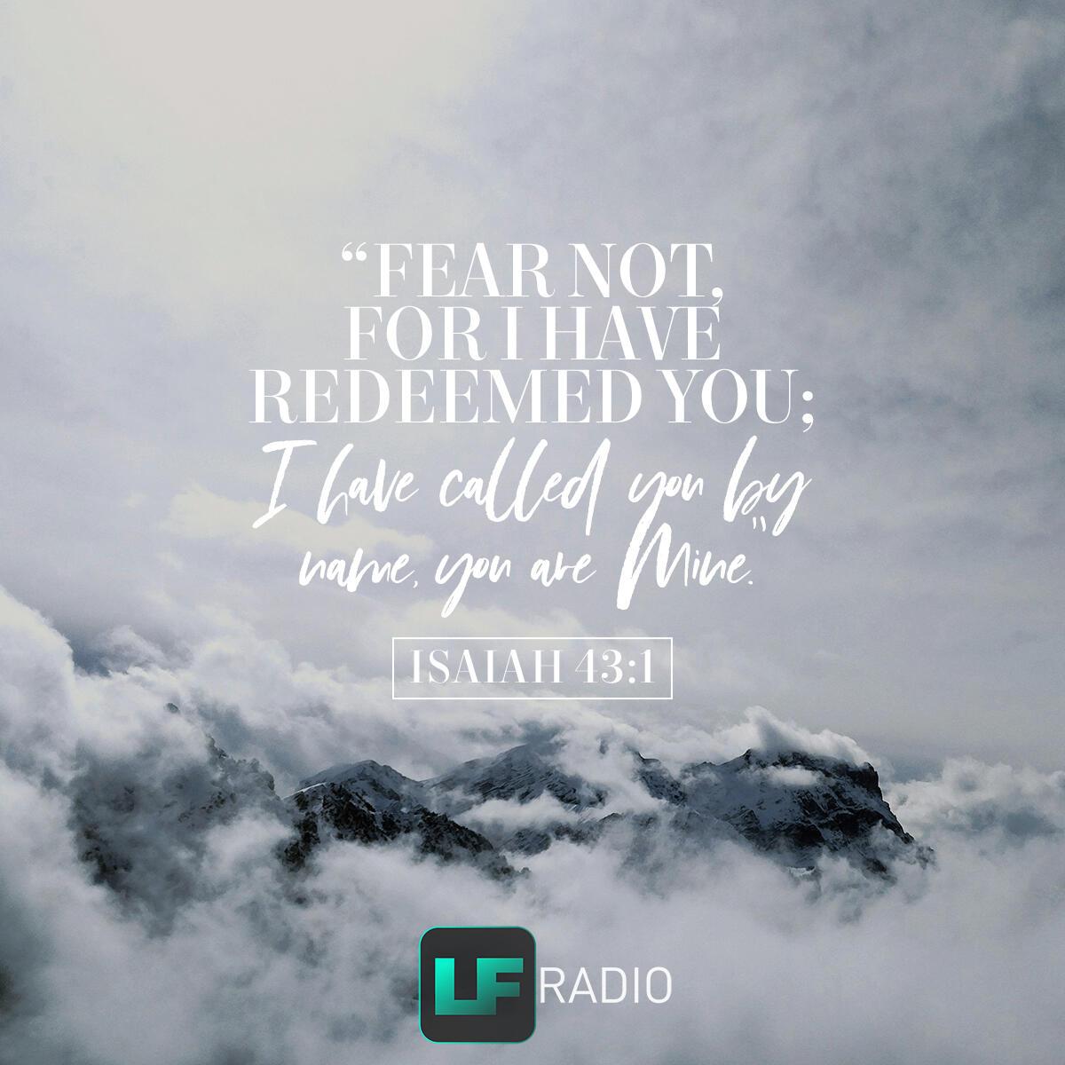 Isaiah 43:1 - Verse of the Day