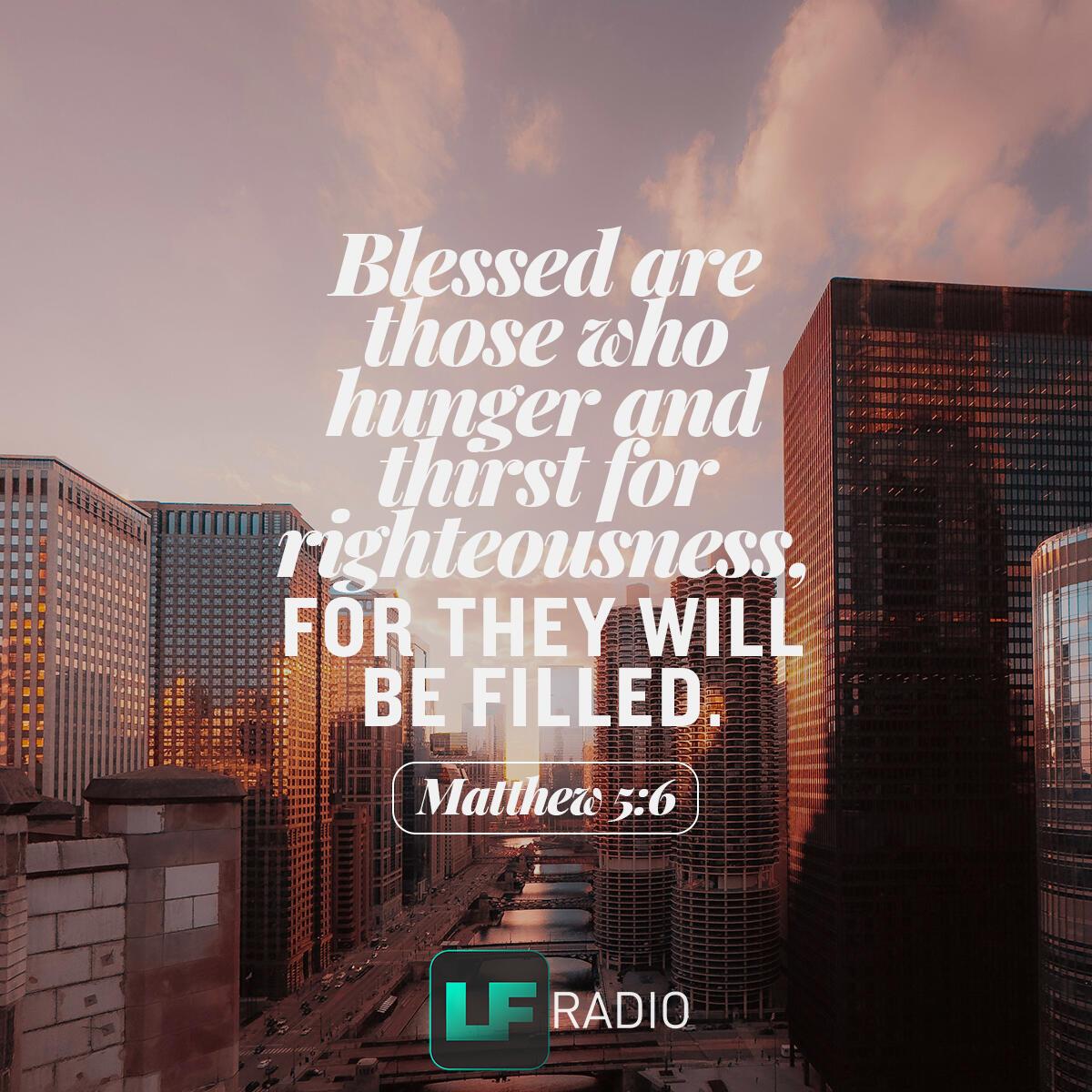Matthew 5:6 - Verse of the Day